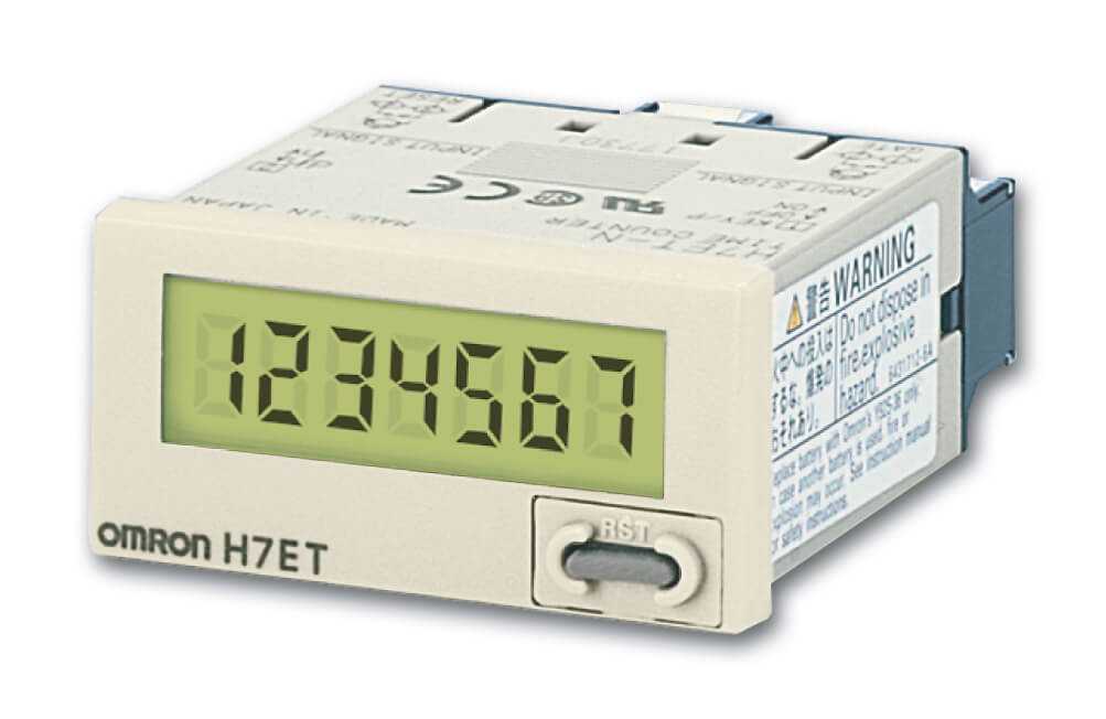 OMRON - H7ET-N - Electronic Timers & Counters