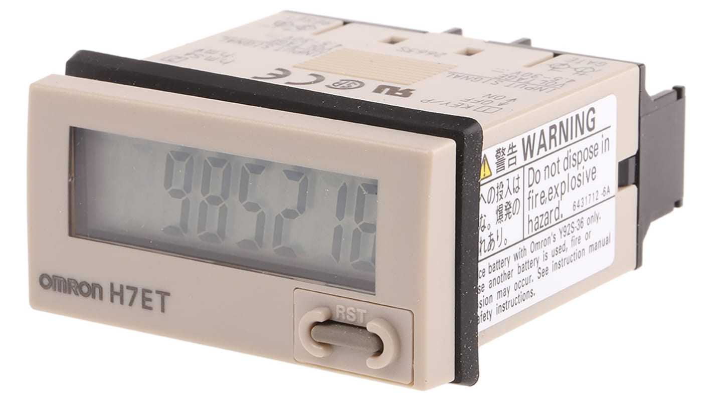 OMRON - H7ET-NV1-B - Electronic Timers & Counters