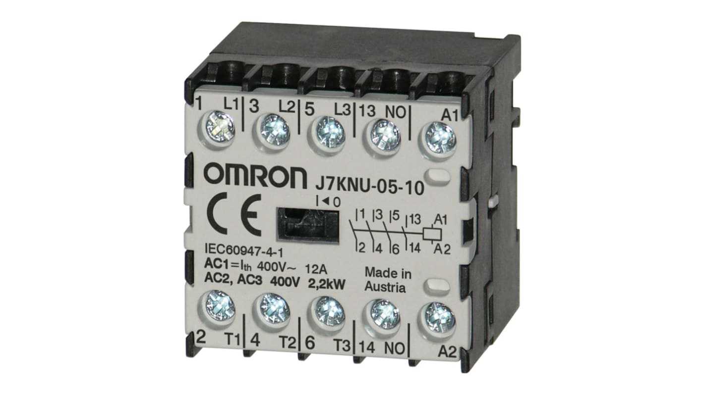 OMRON - J7KNU-05-10 24D - Electrical Contactors