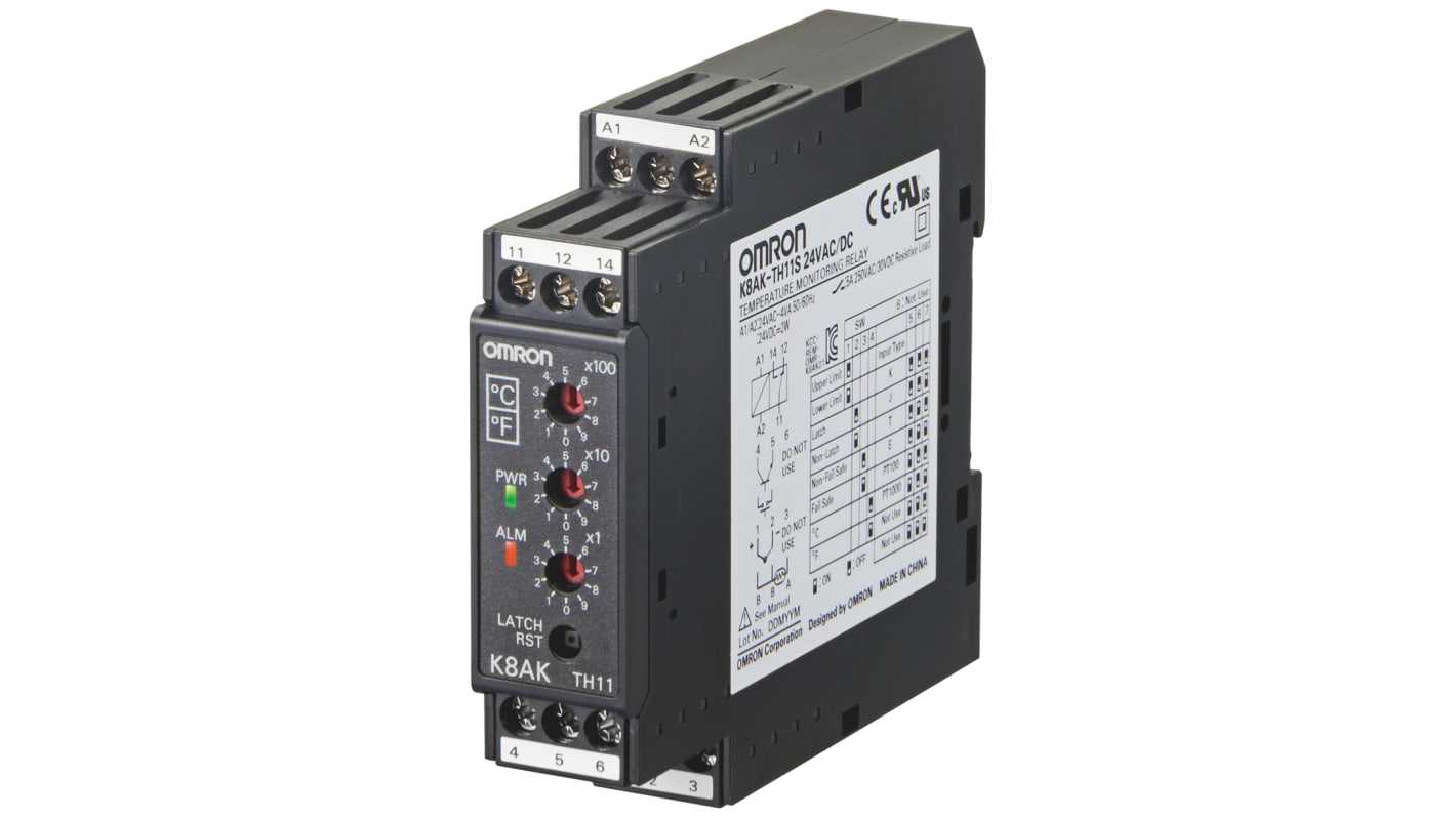 OMRON - K8AK-TH12S 24VAC/DC - Solid State Overload Relays