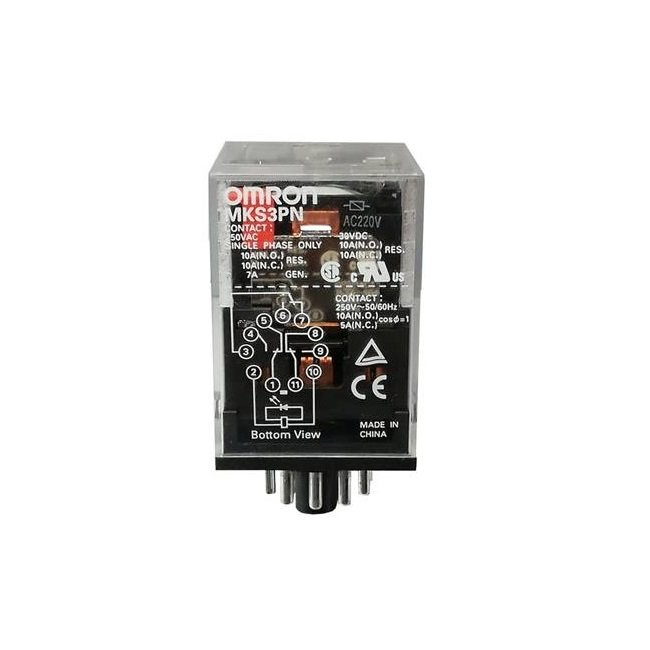 OMRON - MKS3PN AC220 - Relays & Sockets