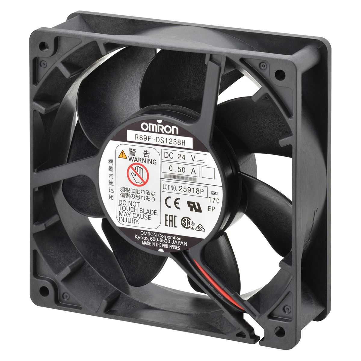 OMRON - R89F-DS1238H - Fans & Thermal Management for Panels