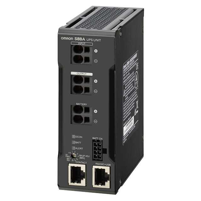 OMRON - S8BA-24D24D480SBF - Power Supplies