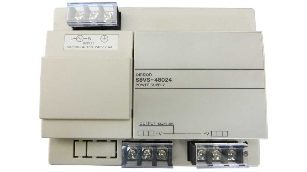 OMRON - S8VS-48024-F - Power Supplies