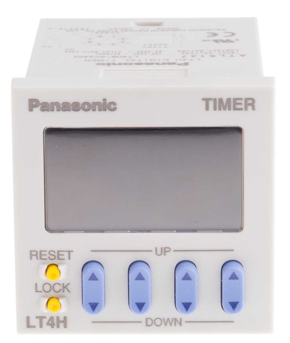 PANASONIC - LT4H-AC240VS - Electronic Timers & Counters