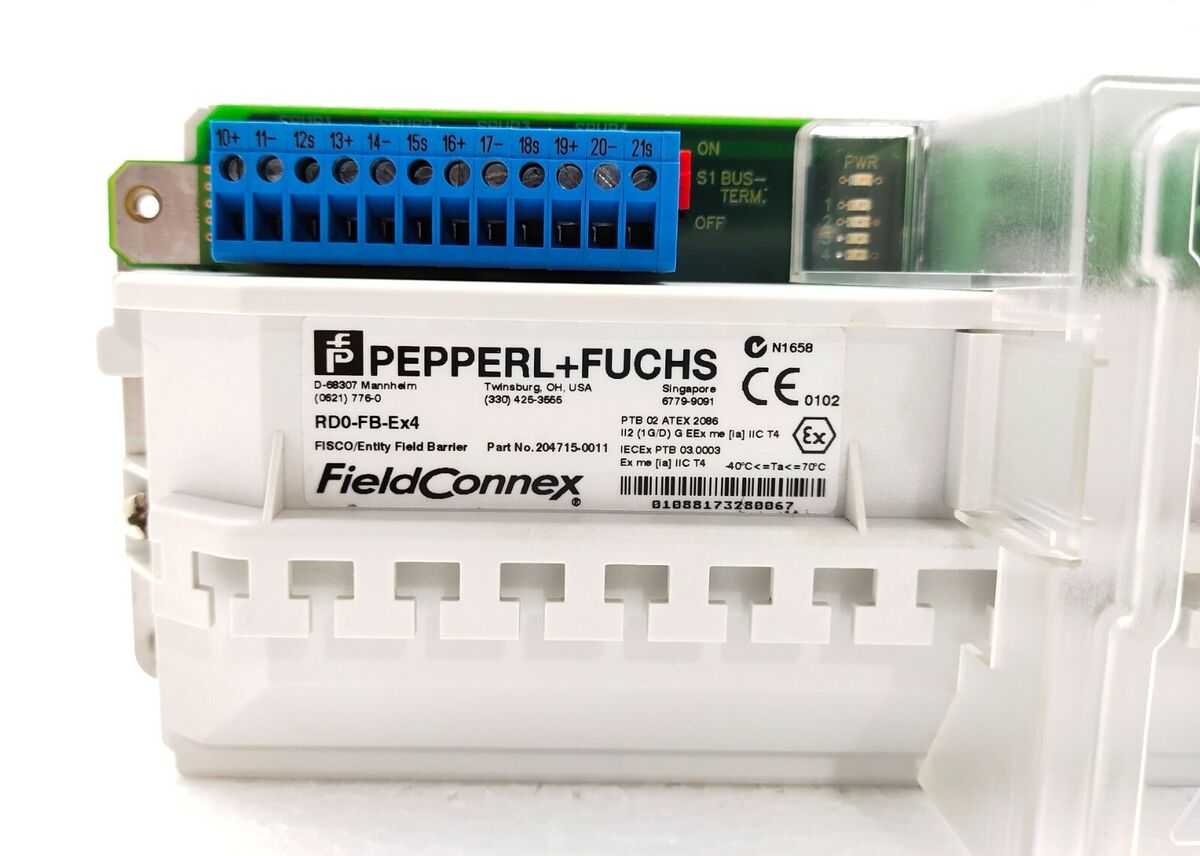 PEPPERL & FUCHS - 204715-0011 - Intrinsic Safety Barriers