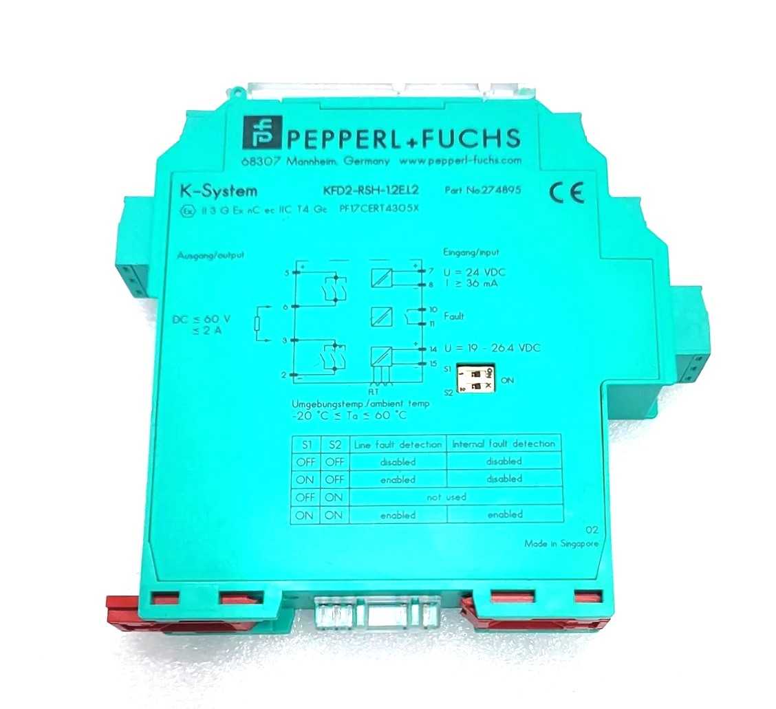 PEPPERL & FUCHS - 274895 - Signal Conditioners & Transmitters