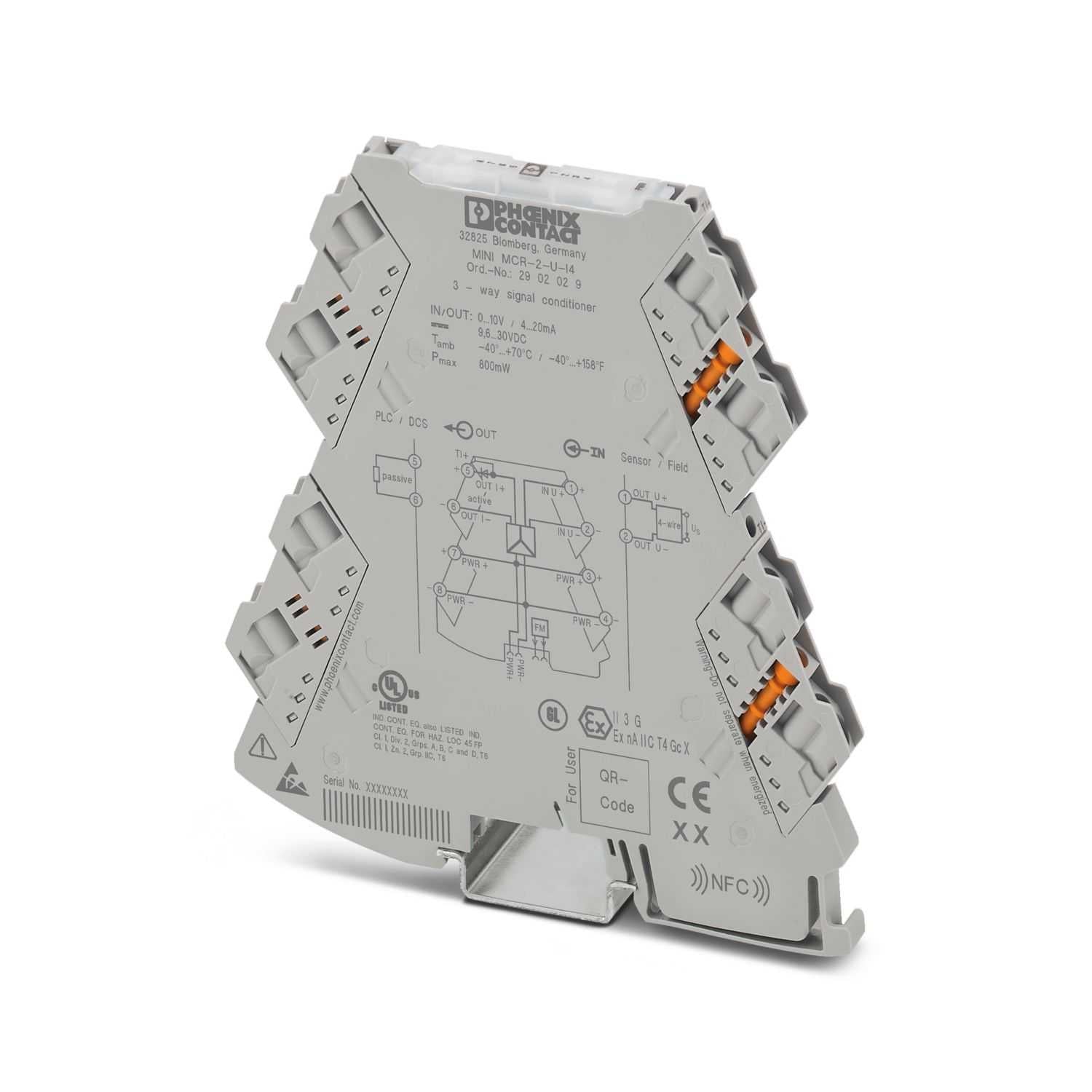 PHOENIX CONTACT - 2902029 - Signal Conditioners & Transmitters