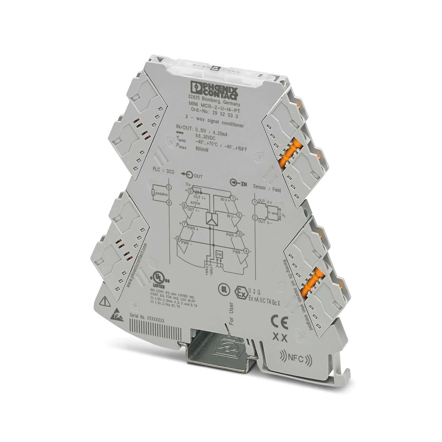 PHOENIX CONTACT - 2902030 - Signal Conditioners & Transmitters