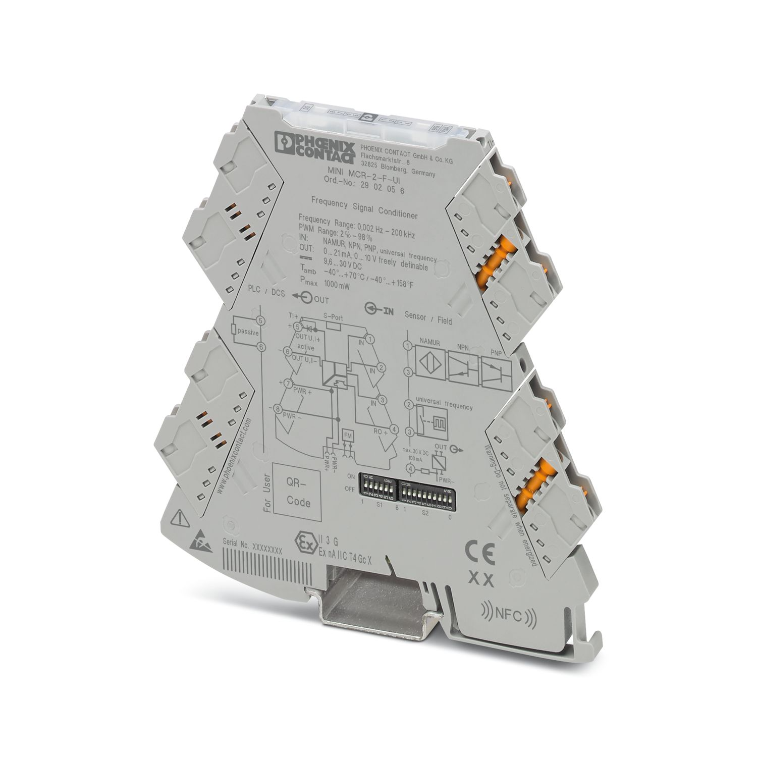 PHOENIX CONTACT - 2902056 - Frequency Transducers & Transmitters