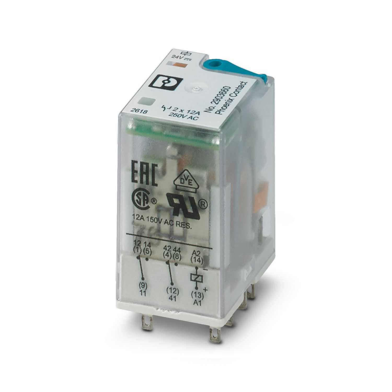 PHOENIX CONTACT - 2903660 - Relays & Sockets