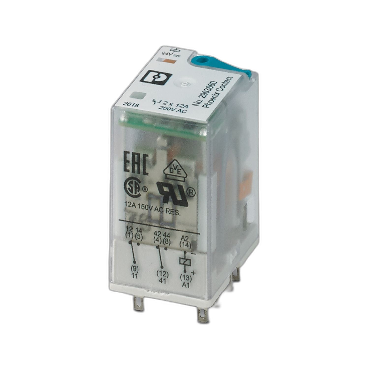 PHOENIX CONTACT - 2903660 - Relays & Sockets