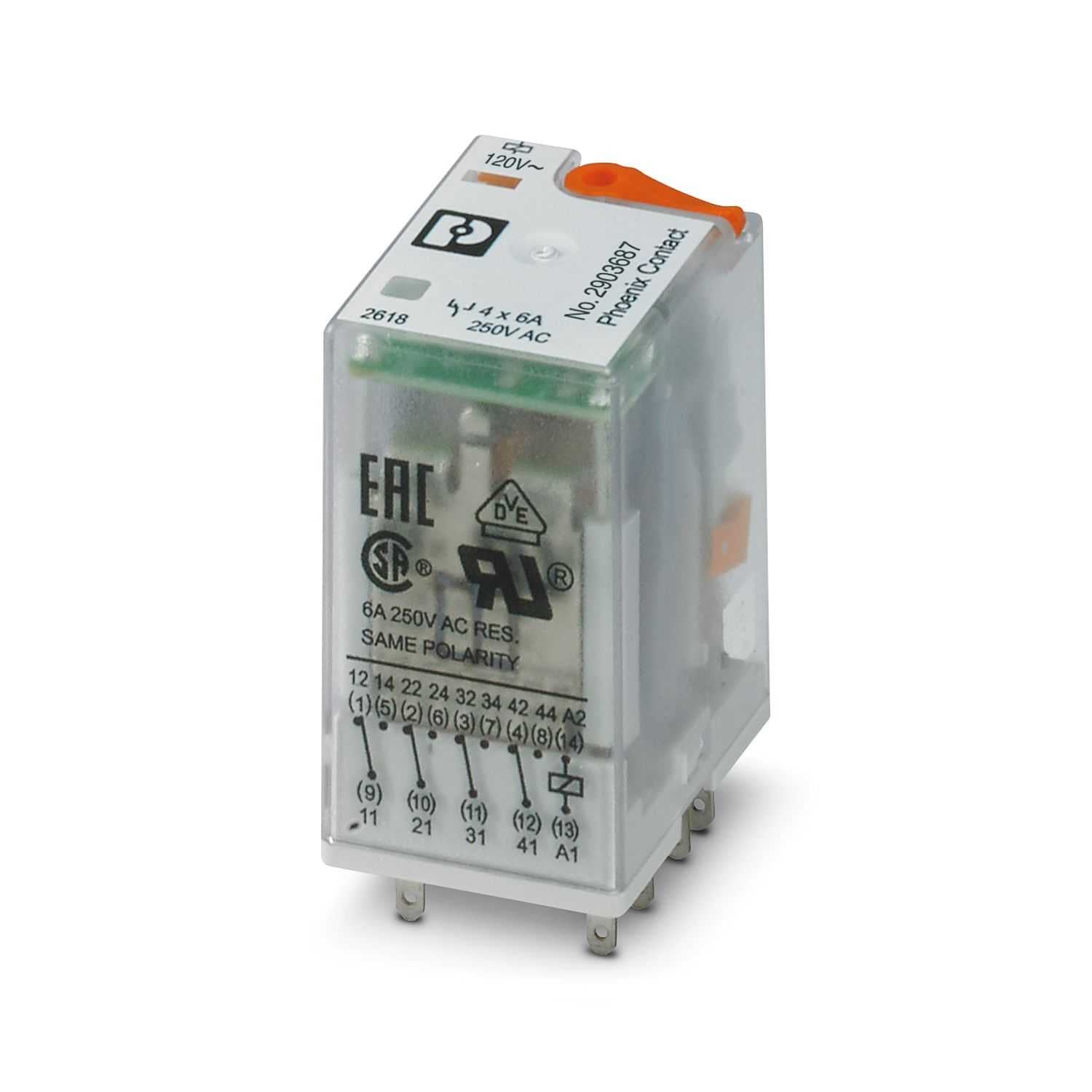 PHOENIX CONTACT - 2903687 - Relays & Sockets