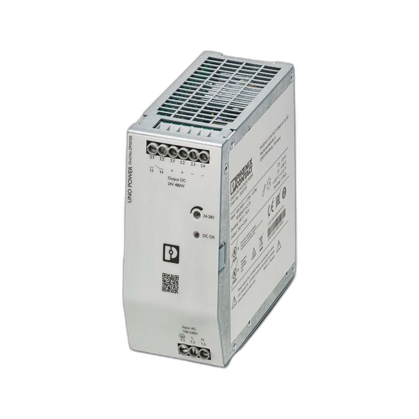 PHOENIX CONTACT - 2910105 - Power Supplies