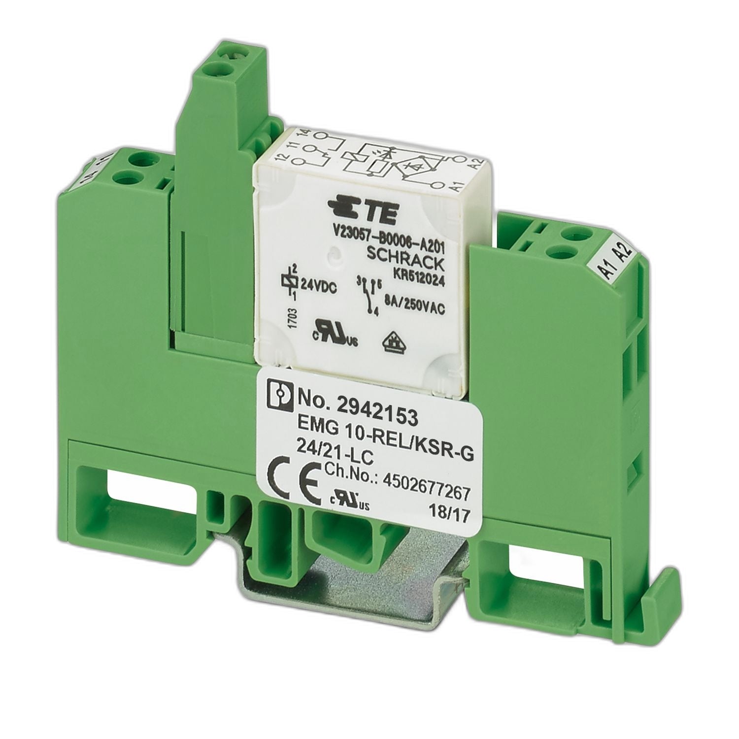 PHOENIX CONTACT - 2942153 - Relays & Sockets