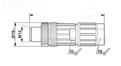 PHOENIX CONTACT - SACC-M12MS-5PL - Electrical Connectors, Terminals & Pins