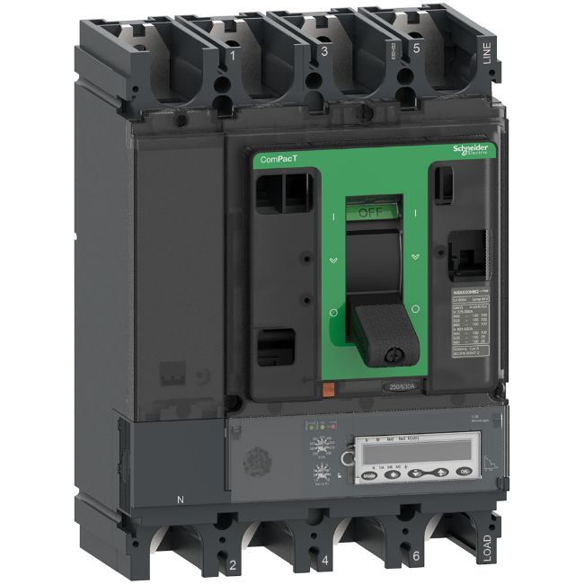 SCHNEIDER ELECTRIC - C63W45E630 - MCCB (Molded Case Circuit Breakers)