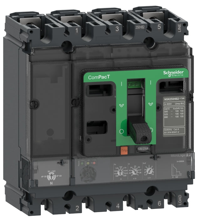 SCHNEIDER ELECTRIC - C10F42D100 - Circuit Breakers