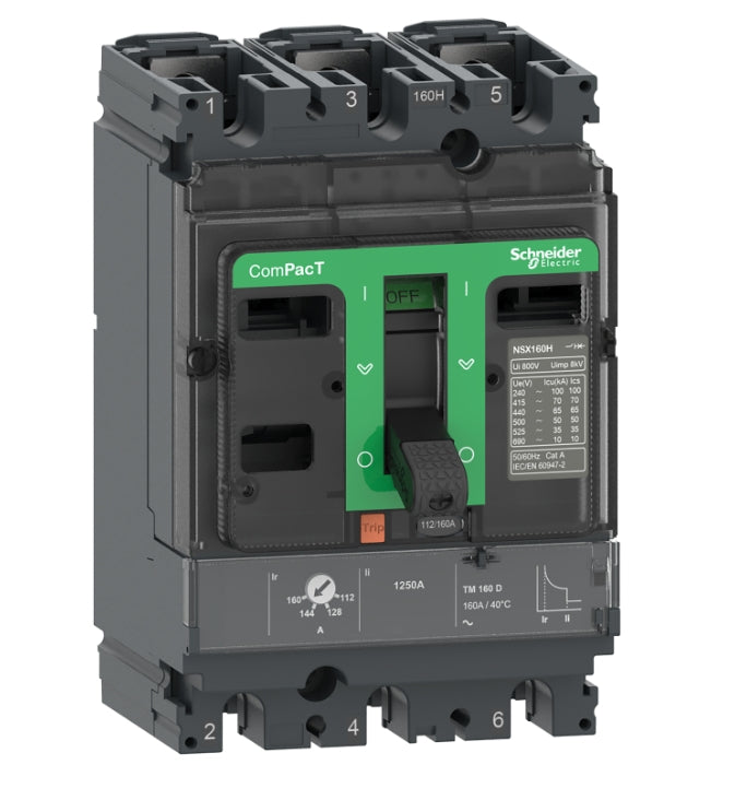 SCHNEIDER ELECTRIC - C16B3TM125 - Circuit Breakers