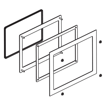 SCHNEIDER ELECTRIC - HMIZPAT6W1 - Brackets