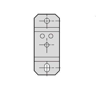 SCHNEIDER ELECTRIC - KBB40ZFMP - Brackets