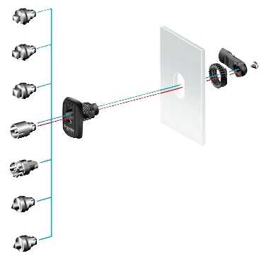SCHNEIDER ELECTRIC - NSYAEDLB5S3D - Panel Handles