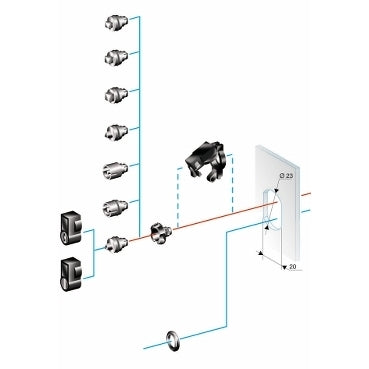 SCHNEIDER ELECTRIC - NSYTDB5PLA - Hoods, Doors & Covers