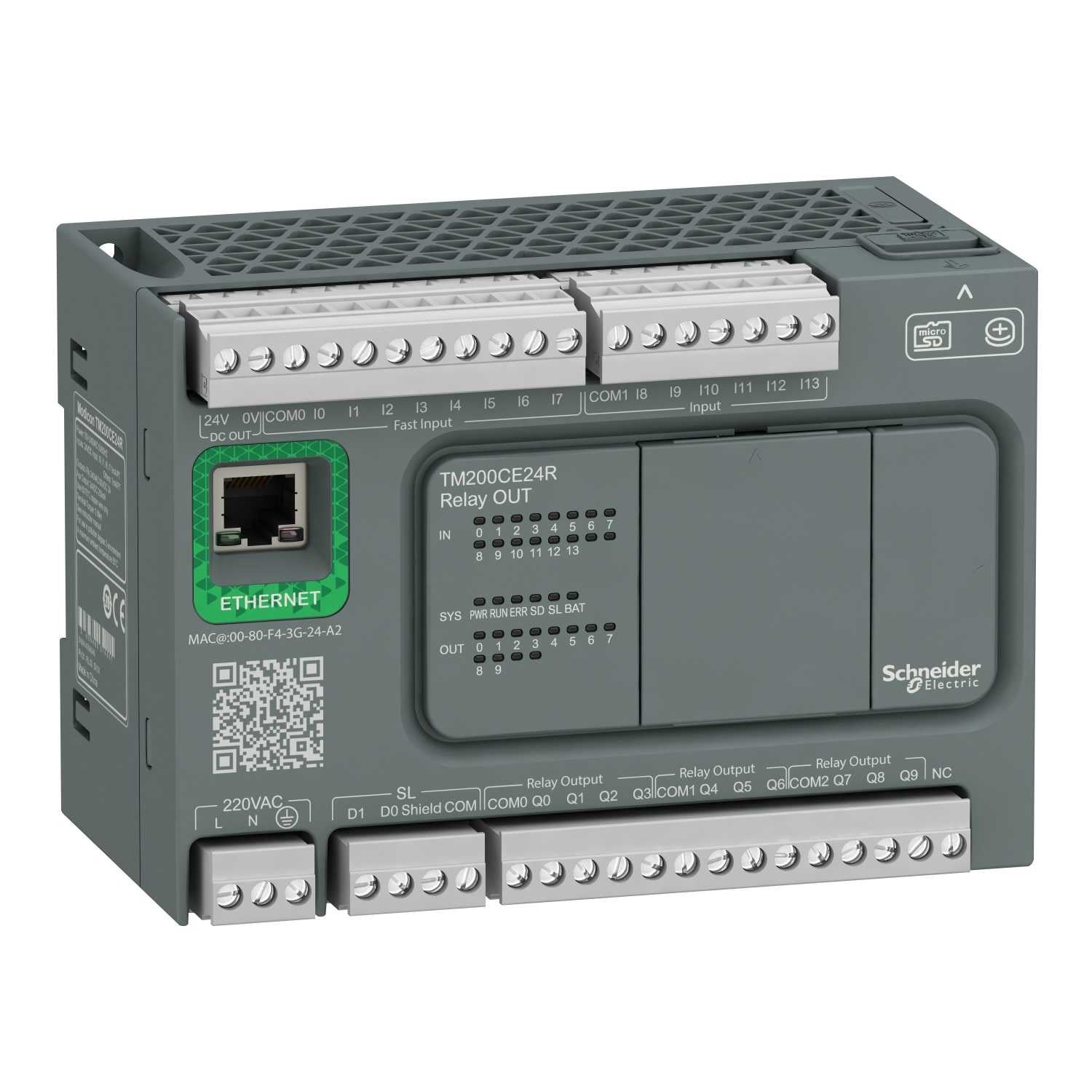 SCHNEIDER ELECTRIC - TM200CE24R - Industrial Computer Board