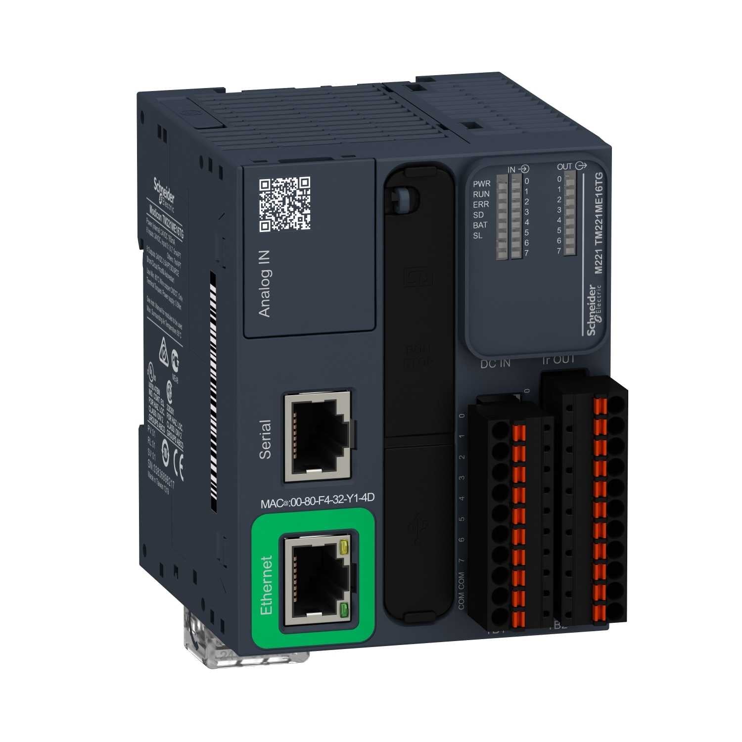 SCHNEIDER ELECTRIC - TM221ME16TG - Industrial Computer Board