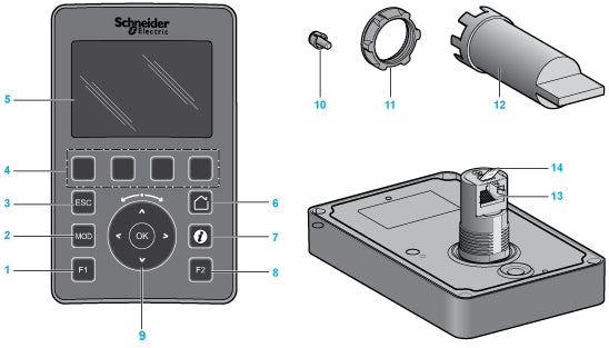SCHNEIDER ELECTRIC - TMH2GDB - HMI Accessories