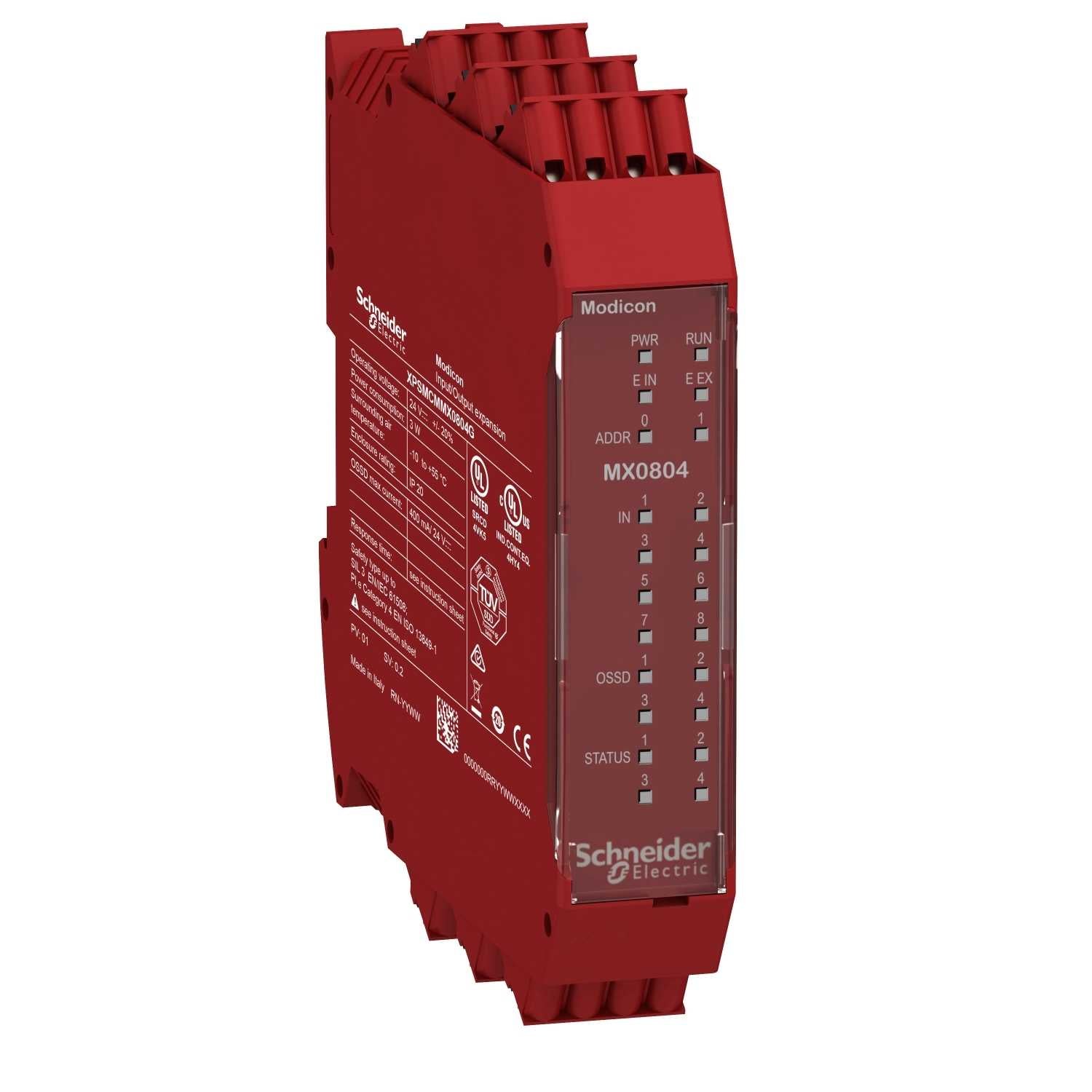SCHNEIDER ELECTRIC - XPSMCMC10804B - Safety Relays