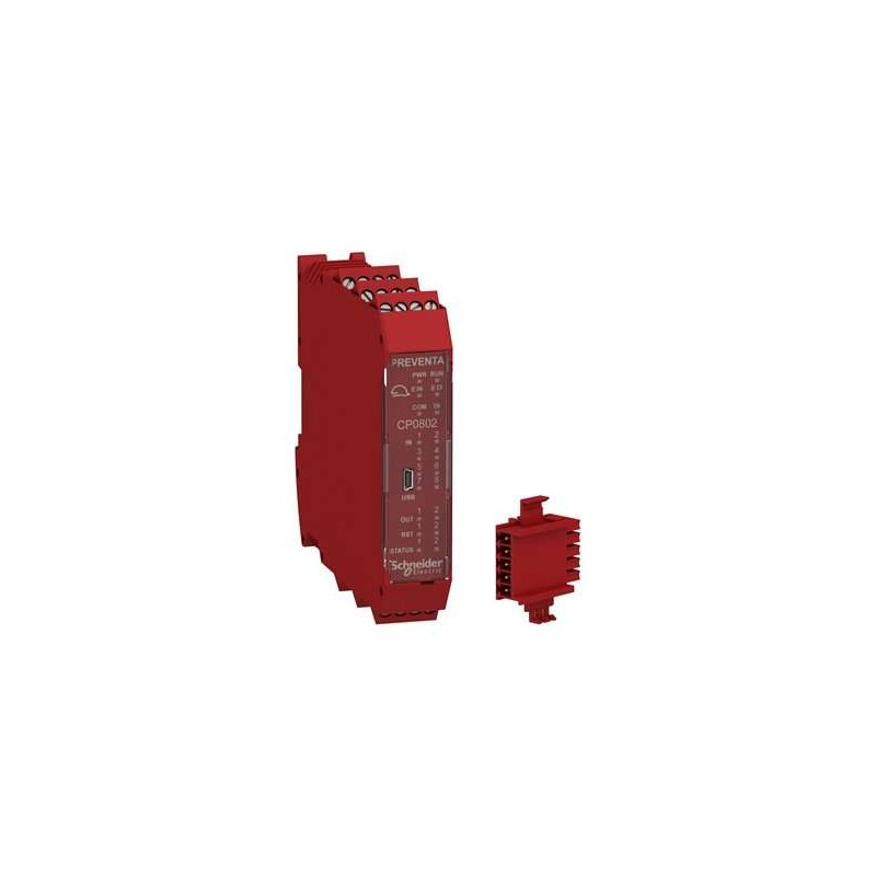 SCHNEIDER ELECTRIC - XPSMCMCP0802BC - Safety Relays
