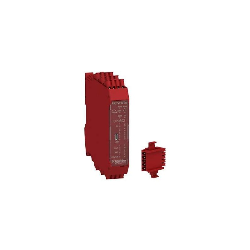 SCHNEIDER ELECTRIC - XPSMCMCP0802BCG - Safety Relays