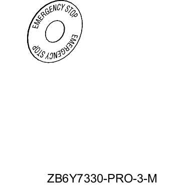 SCHNEIDER ELECTRIC - ZB6Y7330 - Push Buttons