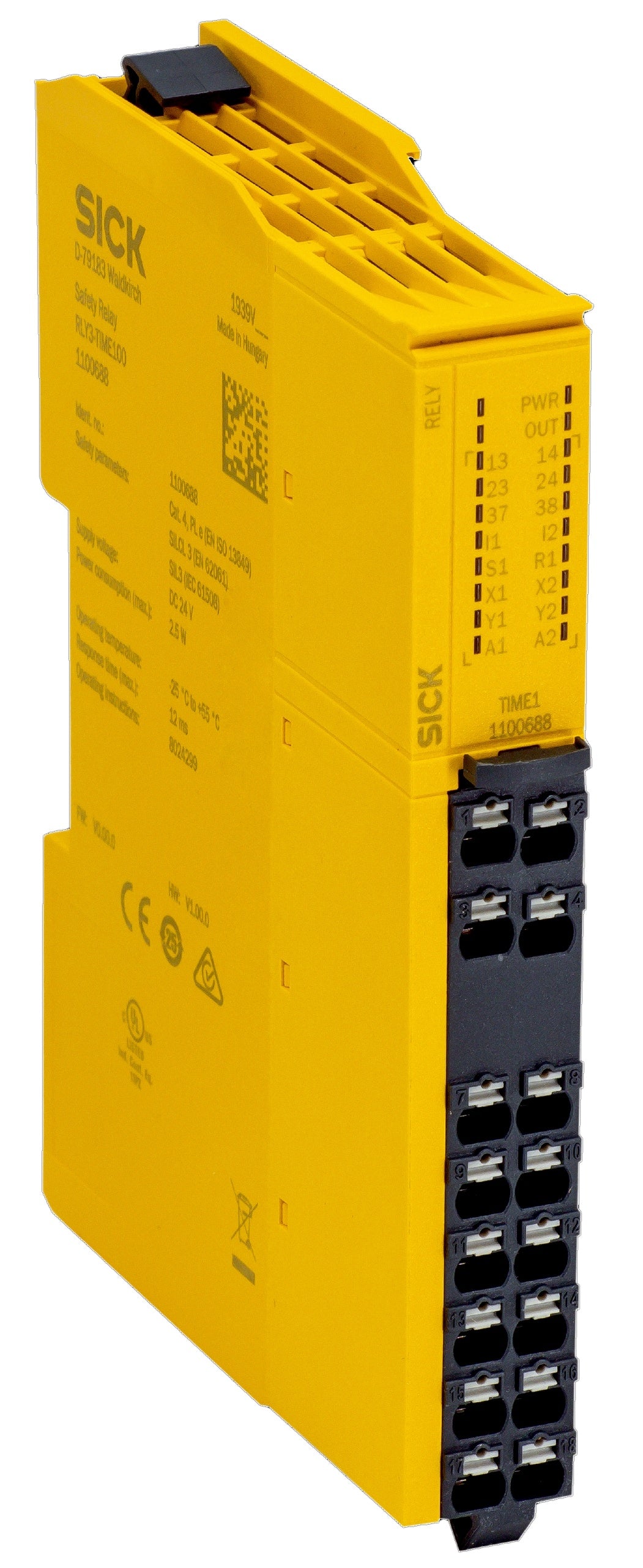 SICK - RLY3-TIME100 - Safety Relays