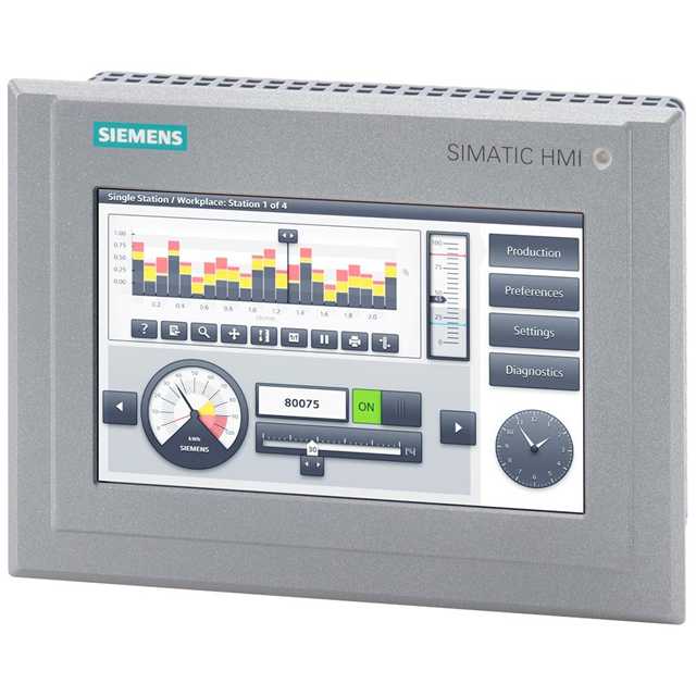 SIEMENS - 6AV2124-0GC13-0AX0 - HMI Operator Interfaces