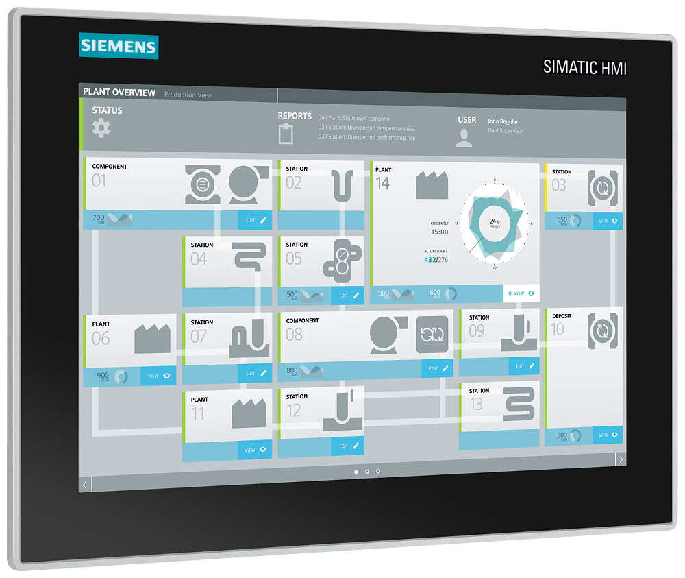 SIEMENS - 6AV7230-0CA20-1CA0 - HMI Operator Interfaces