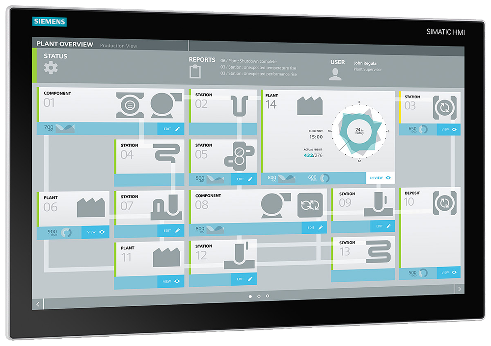 SIEMENS - 6AV7261-0GE13-3AA0 - HMI Operator Interfaces