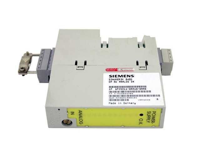 SIEMENS - 6FC5211-0AA10-0AA0 - PLCs (Programmable Logic Controllers)