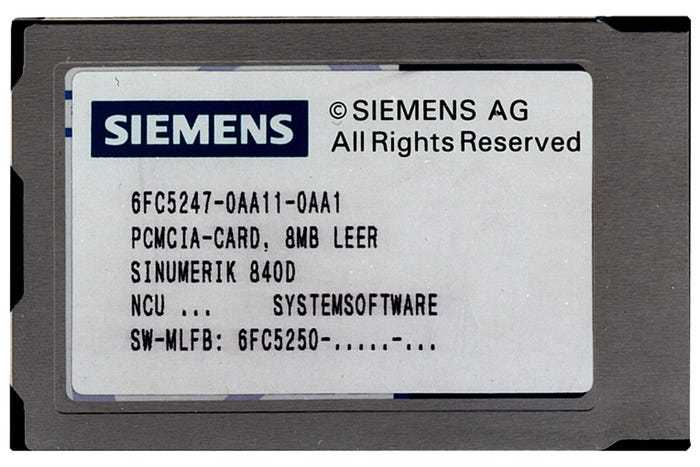 SIEMENS - 6FC5250-5AX20-3AH0 - Memory Integrated Circuits (IC)
