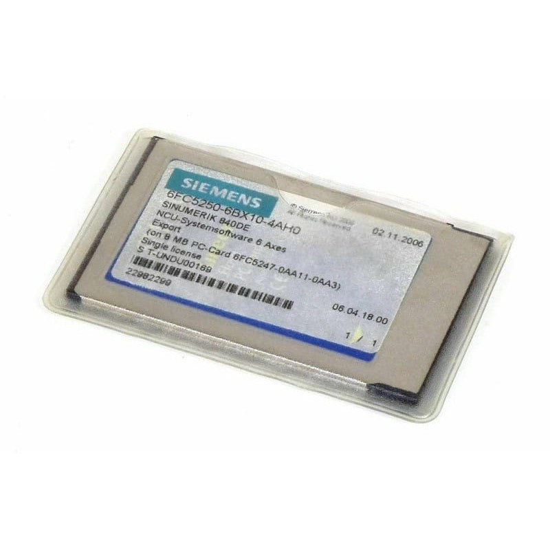 SIEMENS - 6FC5250-6BX10-4AH0 - PLCs (Programmable Logic Controllers)