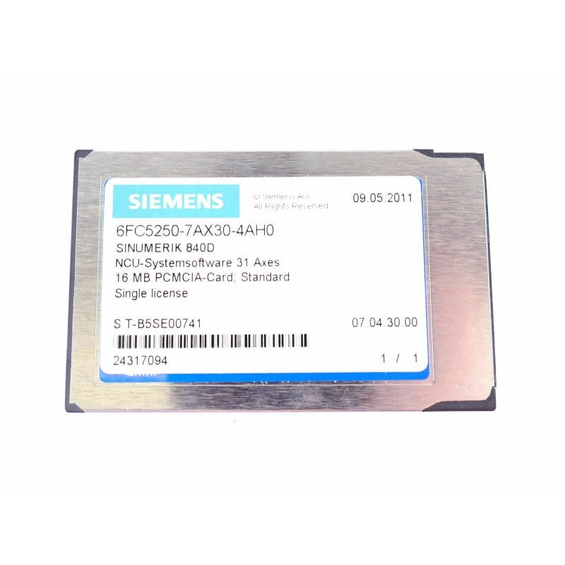 SIEMENS - 6FC5250-7AX30-4AH0 - PLCs (Programmable Logic Controllers)