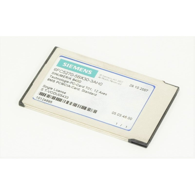 SIEMENS - 6FC5270-5BX30-3AH0 - PLCs (Programmable Logic Controllers)