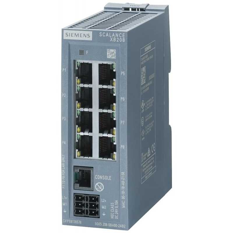SIEMENS - 6GK5208-0BA00-2AB2 - Network Devices