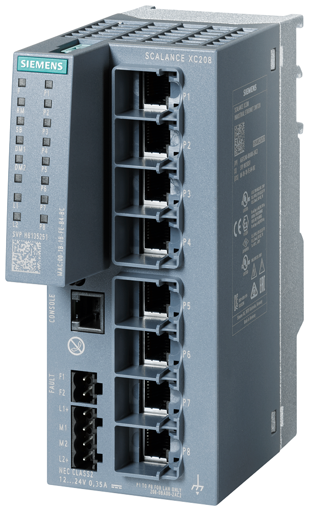 SIEMENS - 6GK5208-0BA00-2AC2 - Network Devices