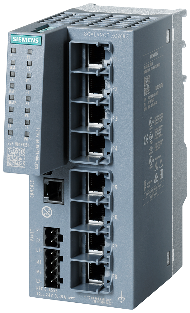 SIEMENS - 6GK5208-0GA00-2AC2 - Network Devices