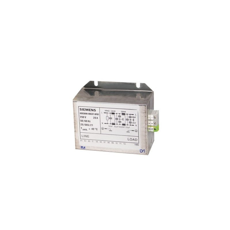 SIEMENS - 6SE3090-0BC07-0FB1 - EMI, RFI & EFI Noise Suppression Filters