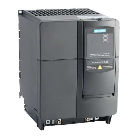 SIEMENS - 6SE6420-2AD25-5CA0 - Motor Drives
