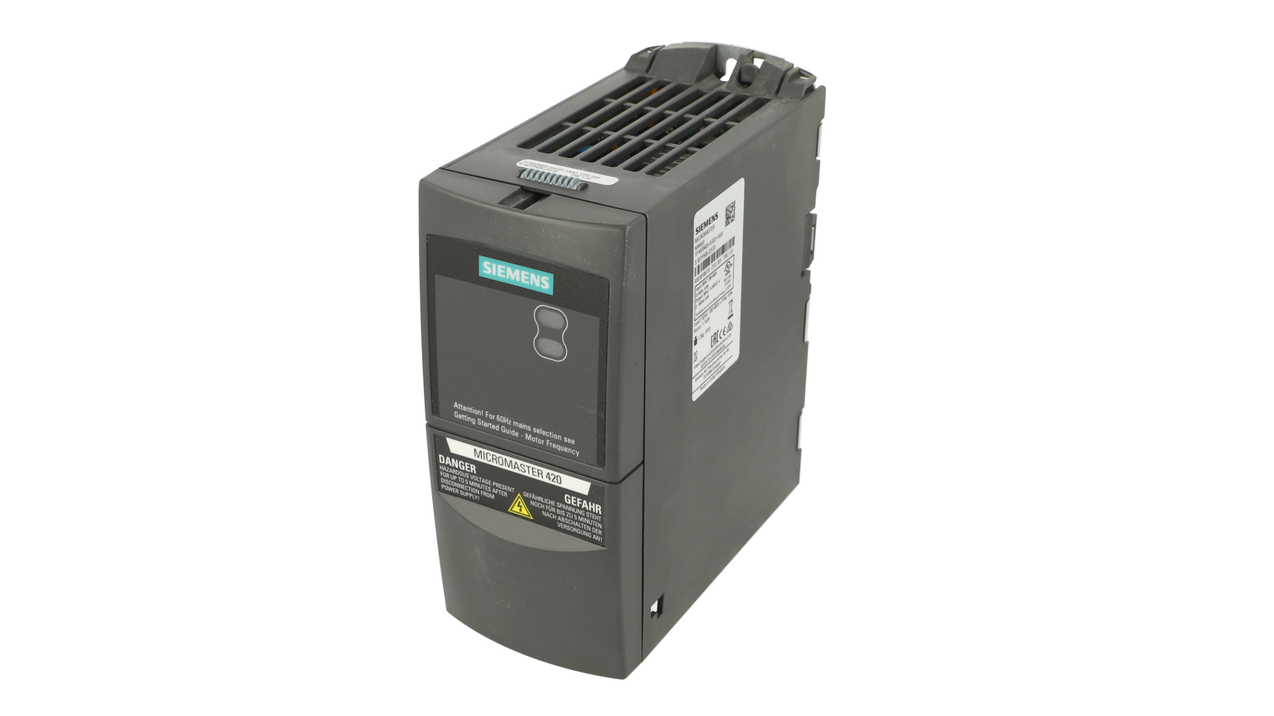 SIEMENS - 6SE6420-2UD21-1AA1 - Motor Drives