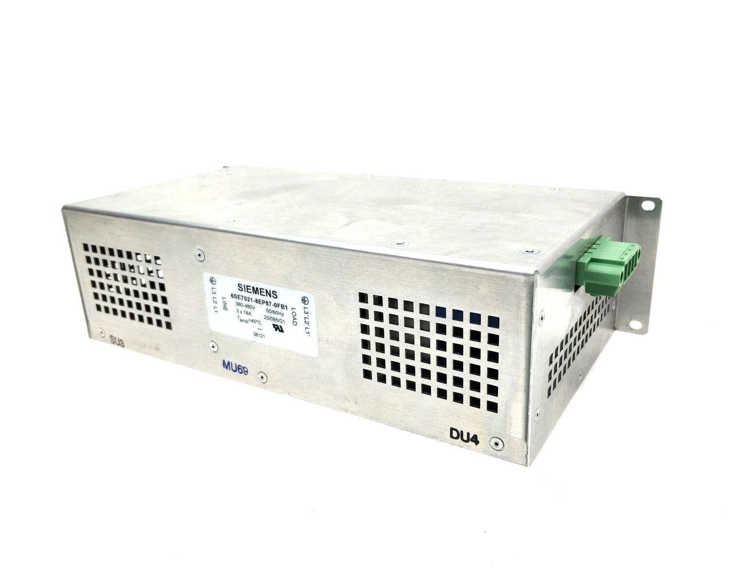 SIEMENS - 6SE7021-8EP87-0FB1 - Motor Drives